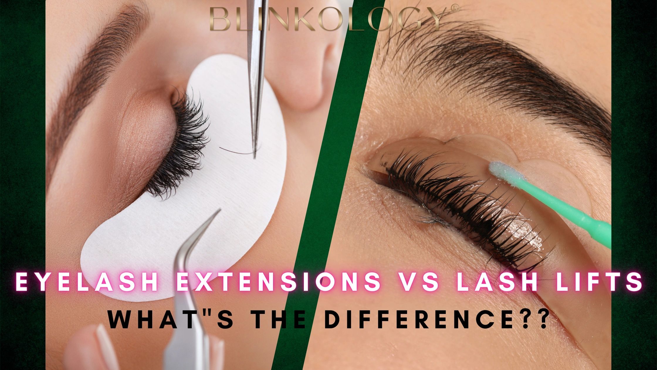 Eyelash Extensions vs Lash Lifts. What